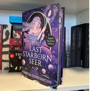 Waterstones Signed SE The Last Starborn Seer By Venetia Constantine
